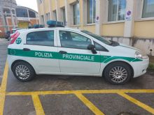 La sede del Comando di Polizia Provinciale